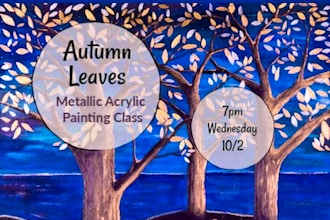 Acrylic Painting: Autumn Leaves